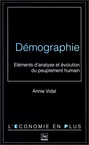 Démographie : éléments d'analyse et d'évolution du peuplement