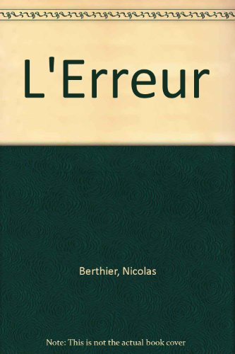 L'erreur