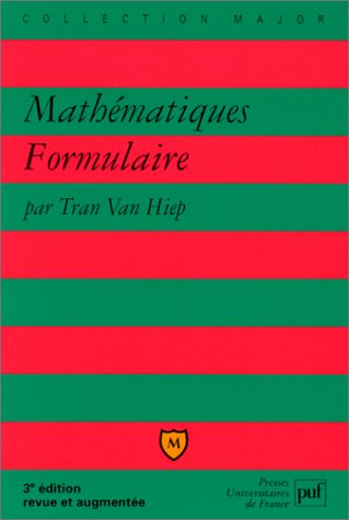 Mathématiques : Formulaire, 3e édition