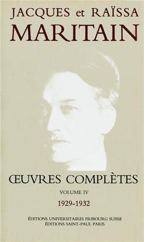 Oeuvres complètes. Vol. 4. 1929-1932