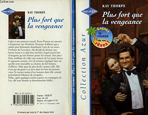 plus fort que la vengeance (collection azur)