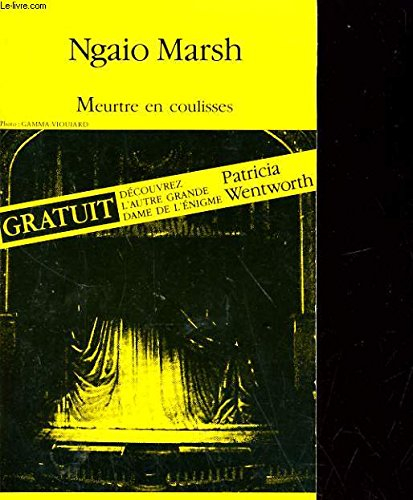 meurtre en coulisses / le chemin de la falaise