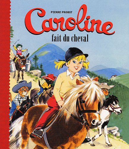 Caroline fait du cheval