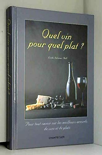 Quel vin pour quel plat?