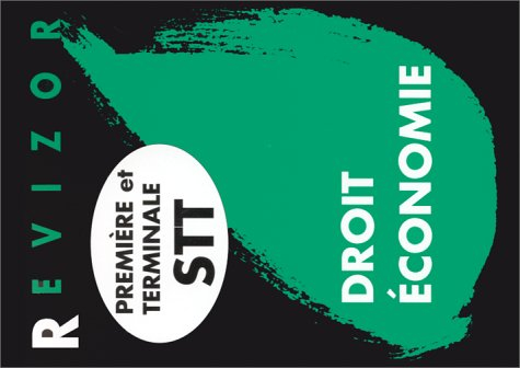 Economie et droit : première et terminale STT