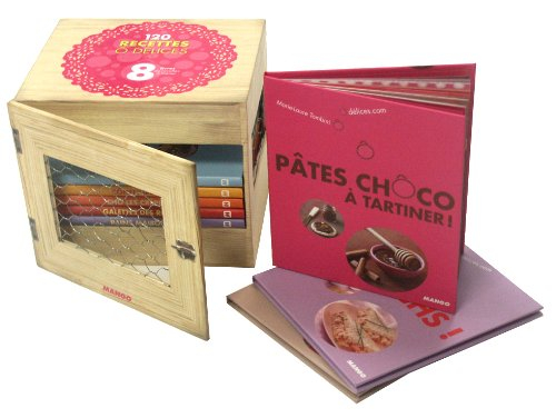 120 recettes ô délices : 8 livres de recettes à thème