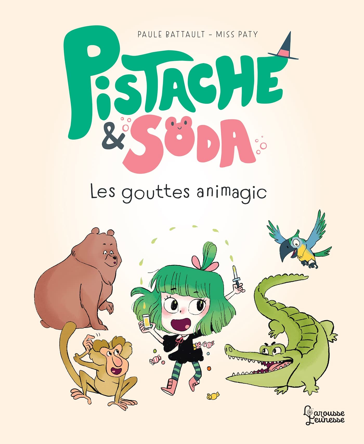 Pistache & Soda. Les gouttes animagic