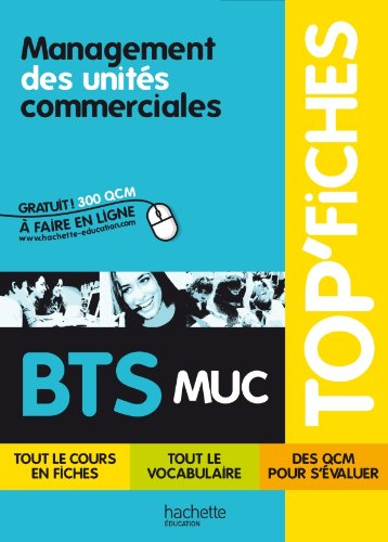 Management des unités commerciales, BTS MUC