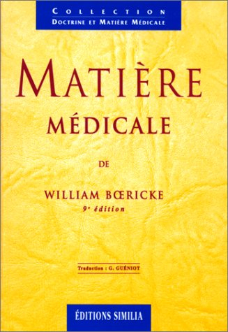 Matière médicale