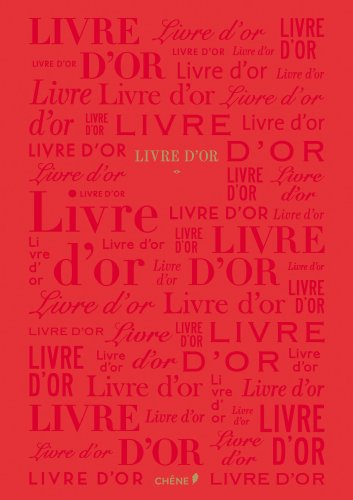 Livre d'or : rouge
