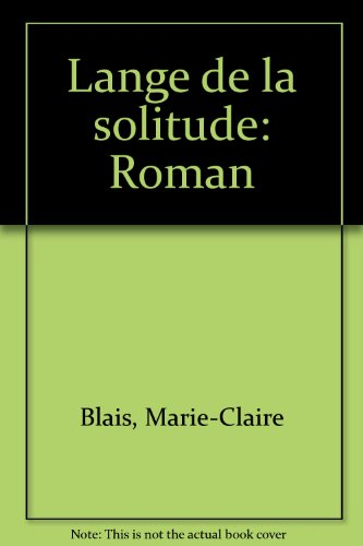 L'ange de la solitude