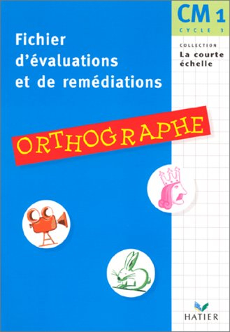 Orthographe, CM1