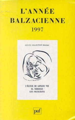 Année balzacienne (L'), n° 18