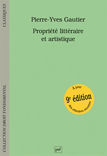 Propriété littéraire et artistique