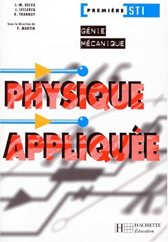 physique appliquée, 1ère sti génie mécanique