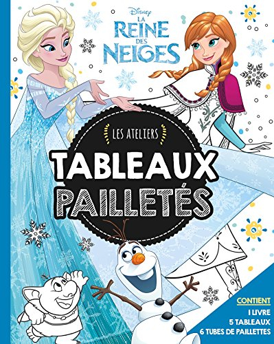 La reine des neiges : tableaux pailletés