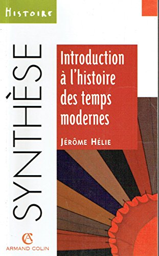 Introduction à l'histoire des Temps modernes