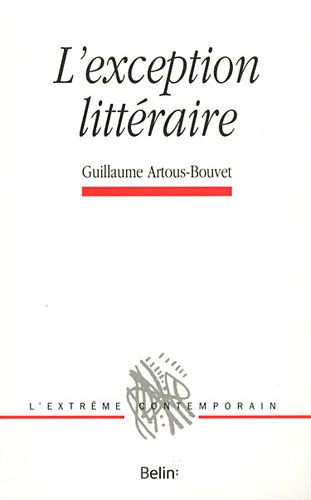 L'exception littéraire