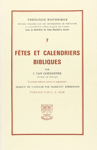 fêtes et calendriers bibliques