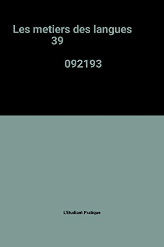 les metiers des langues             39                                                        092193