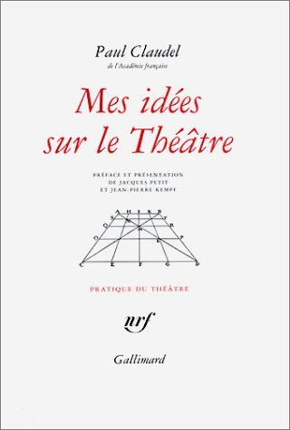 mes idées sur le théâtre