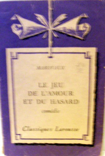 le jeu de l'amour et du hasard