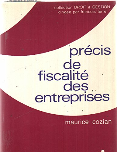 précis de fiscalité des entreprises (ancienne édition)
