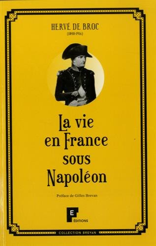 La vie en France sous Napoléon