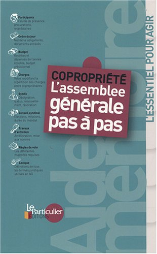 copropriété : l'assemblée générale pas à pas