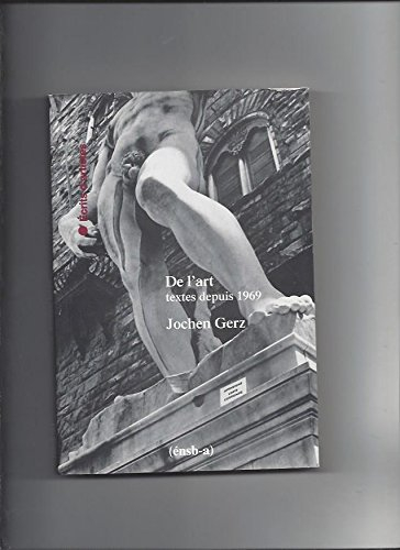 De l'art : textes depuis 1969
