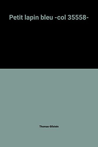 petit lapin bleu -col 35558-