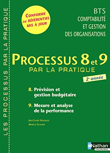 Processus 8 et 9 : prévision et gestion budgétaire, mesure et analyse de la performance, BTS CGO 2e 