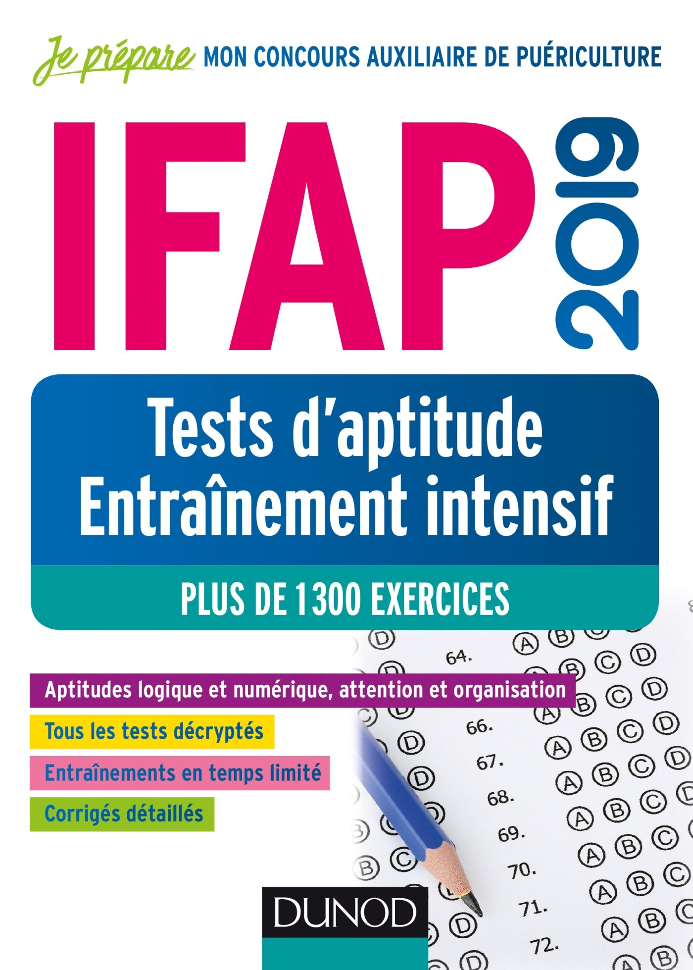 IFAP Tests d'aptitude - Entraînement intensif - Concours Auxiliaire de puériculture: Concours Auxili