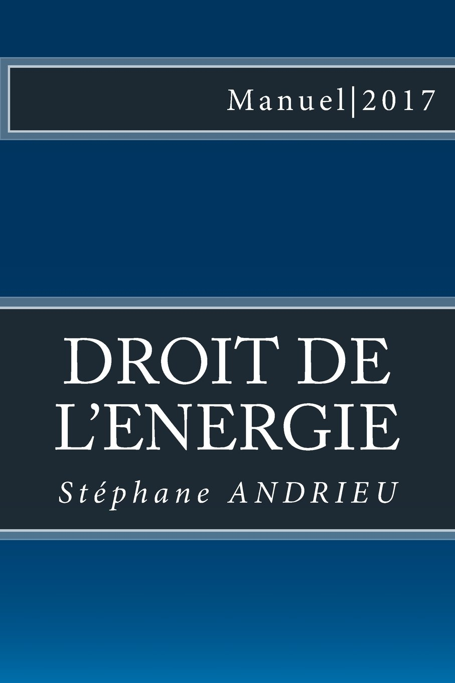 Droit de l'énergie: Manuel