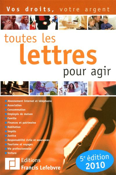 Toutes les lettres pour agir