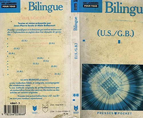 anglais scientifique bilingue