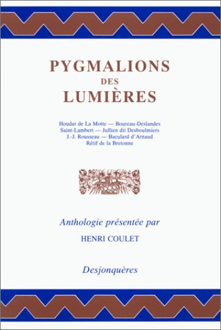 Pygmalions des lumières