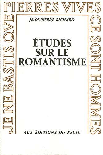 Etudes sur le romantisme