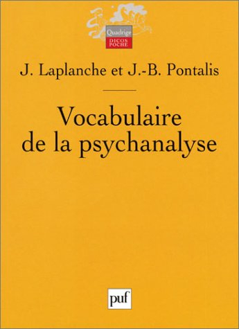 vocabulaire de la psychanalyse