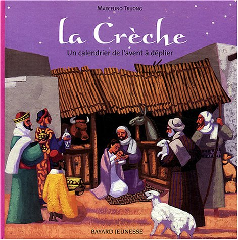 La crèche : un calendrier de l'Avent à déplier