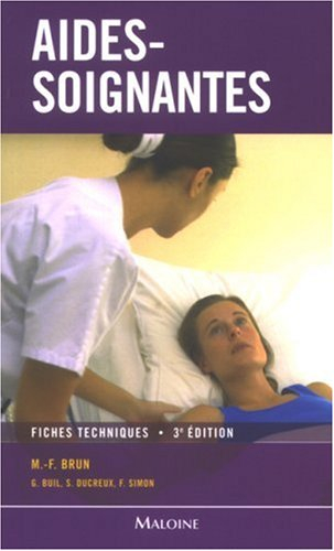 Aides-soignantes : fiches techniques