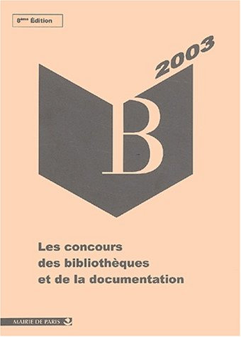 Les concours des bibliothèques et de la documentation