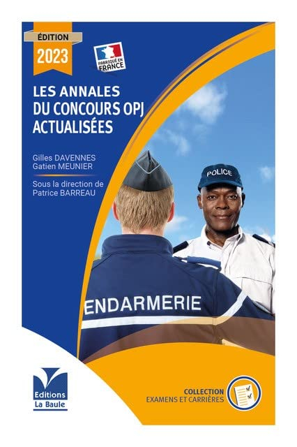 Les annales du concours OPJ actualisées