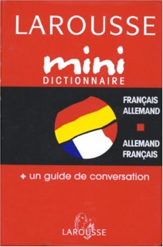 mini dictionnaire français-allemand / allemand-français