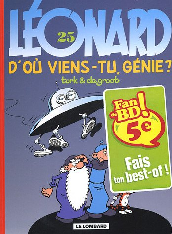 léonard, tome 25 : d'où viens-tu génie ?