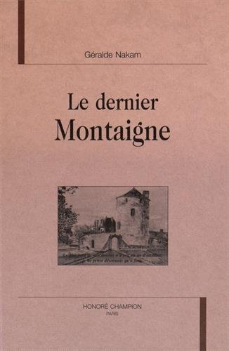 Le dernier Montaigne