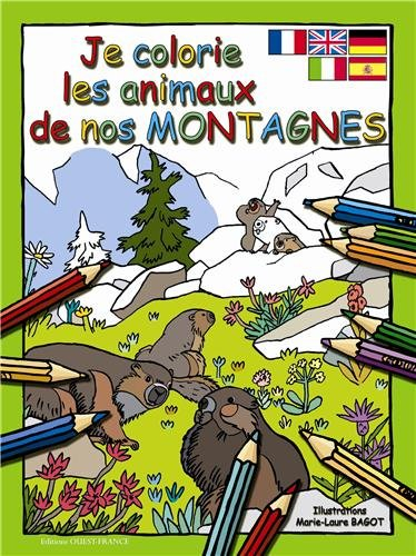Je colorie les animaux de nos montagnes