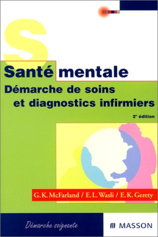 Santé mentale, démarche de soins et diagnostics infirmiers