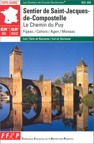 sentier de saint-jacques de compostelle. le chemin du puy