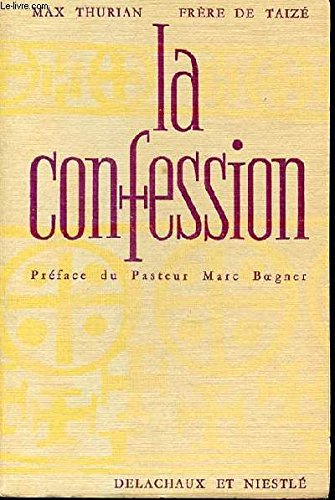 la confession - preface du pasteur marc boegner.